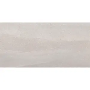 Kale Avalon Grey Matt Stone effect Textured Porcelain Indoor Wall & floor Tile, Pack of 6, (L)600mm (W)300mm