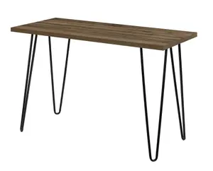 Owen Retro Office Writing Desk in Walnut Look