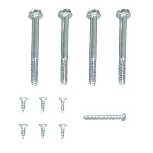 SPARES2GO Integrated Door Hinge Fixing Kit for Hoover HBD HBDOS HBWM HBWS Washing Machine