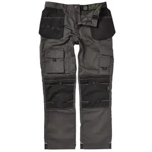 Apache APKHT Trade Work Trousers Grey & Black - 40L