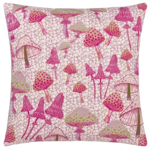 furn. Mushroom Fields Abstract Feather Rich Cushion