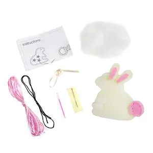 FELT KIT BUNNY - Felt Decoration Kit: Bunny - Trimits