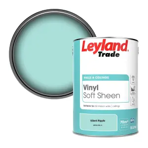 Leyland Trade Vinyl Soft Sheen Walls & Ceilings Emulsion Paint Silent Ripple (PPG1232-3) - 5L