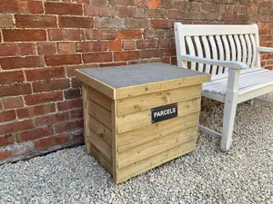 Delivery Box, Garden Store, Muddy Shoes Boots Wellingtons Storage, Log Store, Grocery Delivery Box - Delivered Fully Assembled