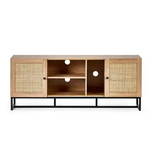 Natural Stylish Rattan TV Unit