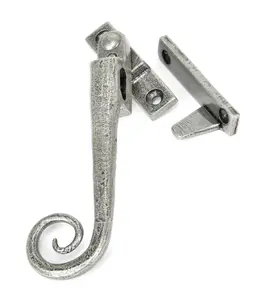 From The Anvil Pewter Locking Night-Vent Monkeytail Fastener - LH