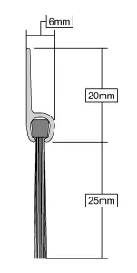 Stormguard Garage Door Threshold Sill - Debris and draught prevention