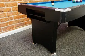 Signature Stewart Folding Leg Pool Table: 6Ft, 7ft