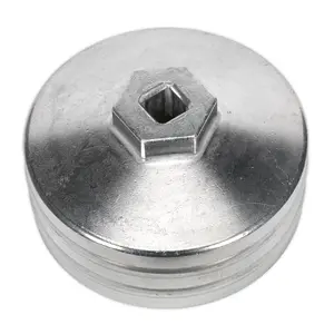 Sealey 74mm Oil Filter Cap Wrench 74mm x 14 Flutes Low Profile Design SX226