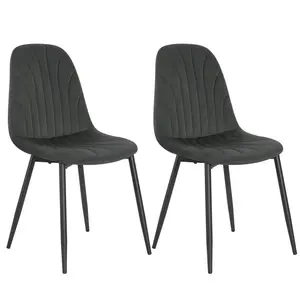 Side chair Set Betsey Dark Grey