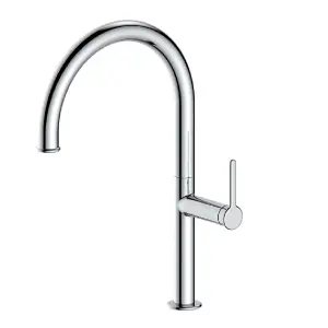 Astini Usk Chrome 435 Single Lever Kitchen Mixer Tap