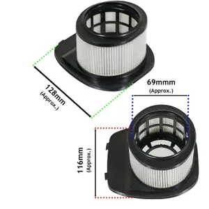 SPARES2GO Brushroll + Filter Kit compatible with Shark IZ201UK IZ251UK Anti Hair Wrap Vacuum Cleaner