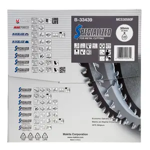 Makita - B-33439 Specialized Circular Saw Blade for Metal Cutting 305mm x 25.4mm x 60T