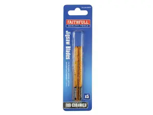 Faithfull  TCT Riff Tile Cutting Jigsaw Blades Pack of 5 FAIJB150RIFF