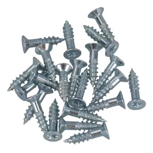 5mm x 20mm PZ2 Drive Countersunk Wood Chipboard Screws Fasteners 22pc