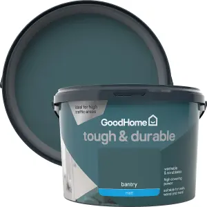 GoodHome Tough & Durable Bantry Matt Emulsion paint, 2.5L