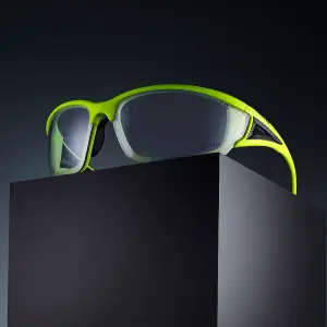 Unilite SG-YIO Safety Glasses with Indoor / Outdoor Lenses - UV Protection - Anti Scratch - Anti Fog Lens