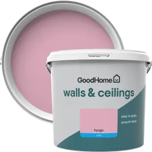 GoodHome Walls & ceilings Hyogo Matt Emulsion paint, 5L