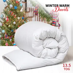 Winter Warm Thick Duvet Tog 13.5 Single Double King Super King Size Duvet