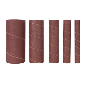 5 Pack 150 Grit Sanding Sleeves 13mm to 51mm Oscillating Spindle & Belt Sanders