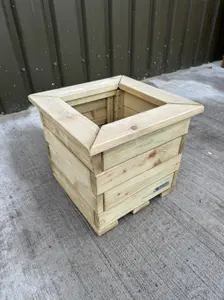 Simply Wood Signature SQUARE Planter - Large