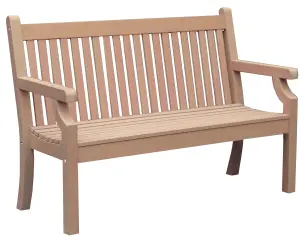 Winawood Sandwick 2 Seater Wood Effect Bench - New Teak