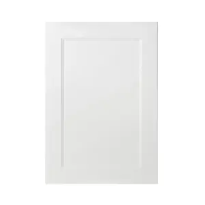 GoodHome Artemisia Matt white Classic shaker Highline Cabinet door (W)500mm (H)715mm (T)18mm