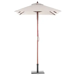 Garden Market Parasol 1.44 x 1.95 m Beige FLAMENCO