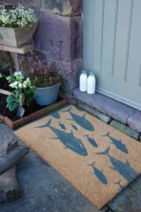 Fish  Coir Doormat (90 x 60cm)