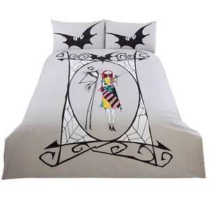 The Nightmare Before Christmas Duvet Cover Set Multicoloured (Double)