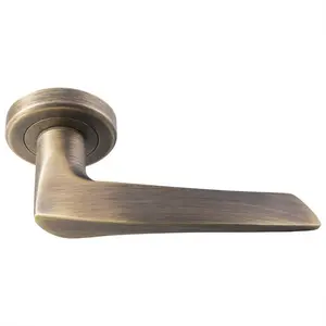 Serozzetta Latch Door Handle (Set of 2) Antique Brass