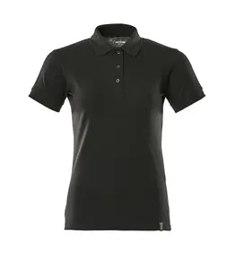 Mascot Crossover Ladies Fit Polo Shirt (Deep Black)  (XXX Large)