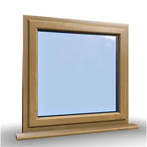 895mm (W) x 995mm (H) Wooden Stormproof Window - 1 Window (Opening) - Toughened Safety Glass