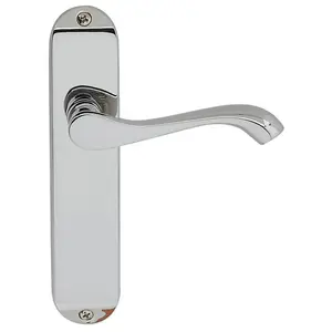 Itasca Passage Door Handle Polished Chrome