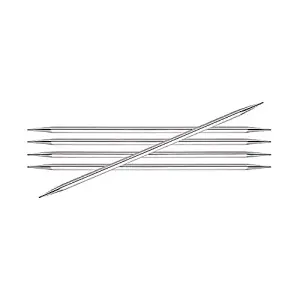 Nova Cubics: Knitting Pins: Double-Ended: Set of Five: 15cm x 2.50mm