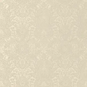 Galerie Precious Cream Glitter Brocade Damask Wallpaper Roll