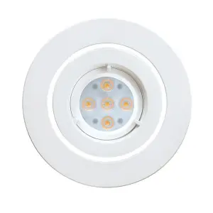 GU10 LED DOWNLIGHT KIT - WHITE