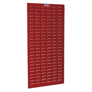 Sealey Louvre Panel 2 Pieces 500mm x 1000mm Powder Coated Steel Back Panel TPS7V