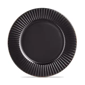 Tower Empire 16 Piece Dinnerware Set Black