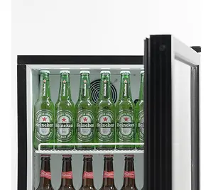 Premium Contender 133L Commercial Single Hinged Door Drinks Fridge