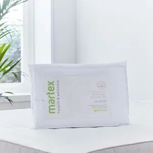 Martex Health & Wellness 100% Cotton Quilted Mattress Protector