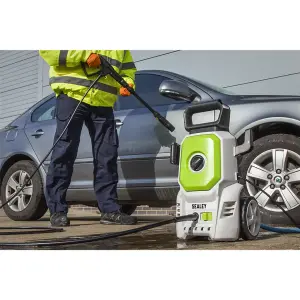 Sealey Pressure Washer 100bar 390L/HR With Snow Foam Multicolour PW1610COMBO