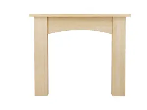 Focal Point Nebraska Pine effect Medium-density fibreboard (MDF) Fire surround