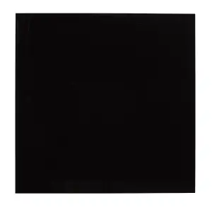 Colours Livourne Black High gloss Porcelain Wall & floor Tile Sample