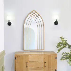 Lisbon Arch Mirror Weather Resistant Wall Mounted