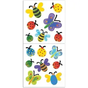 Amscan Garden Bugs Stickers Multicoloured (One Size)