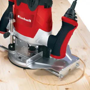 Einhell Electric Router Powerful 1200W Adjustable Wood & Milling Power Tool Perfect for DIY Workshop TE-RO 1255 E