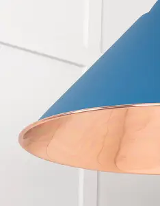 Smooth Copper Hockley Pendant in Upstream