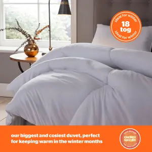 SILENTNIGHT WARM AND COSY DUVET - 18 TOG - SINGLE