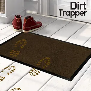 Bouldin Door Mat Brown / 50cm W x 80cm L